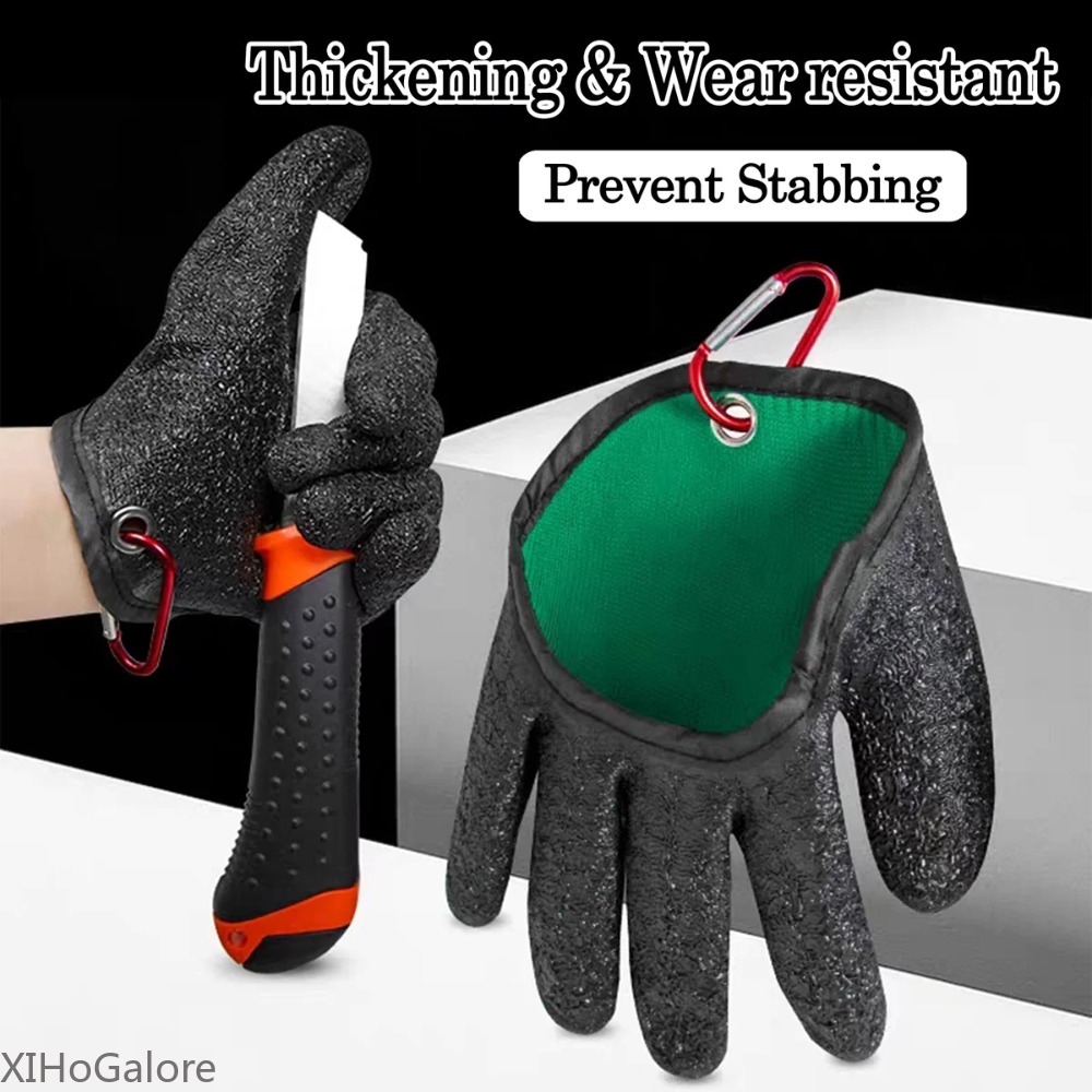Fishing Gloves - قفازات صيد متينة مضادة للانزلاق ومقاومة
