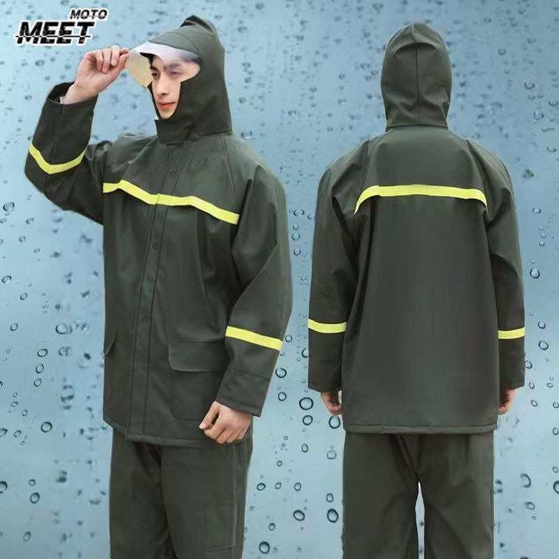 Fishing Rain Suit - بدلة ركوب معطف واق من المطر