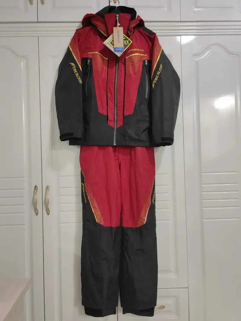 ربيع الخريف سترة الصيد مقاوم ل - مراجعة Fishing Rain Suit وسعره